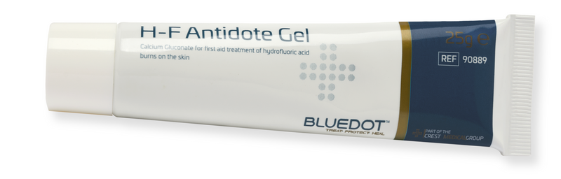 Blue Dot Essentials HF Antidote Gel (Hydrofluoric Acid / Calcium Gluconate) First Aid Kit