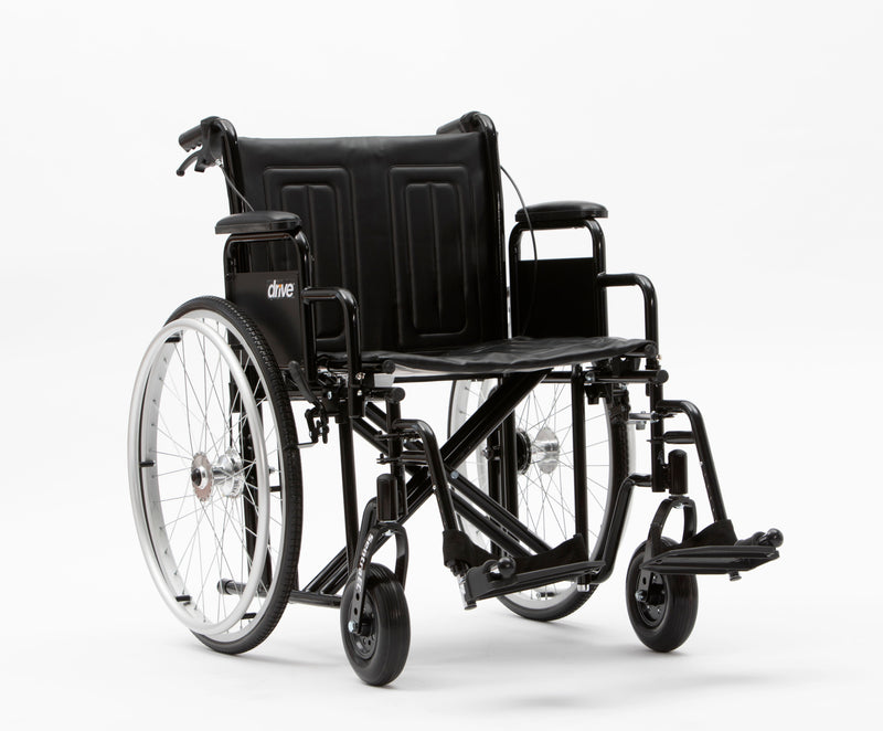 Sentra Wheelchair with Drum Brakes (24")