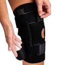 Blue Dot Hinged Padded Knee Brace with Pull and Press Fastener
