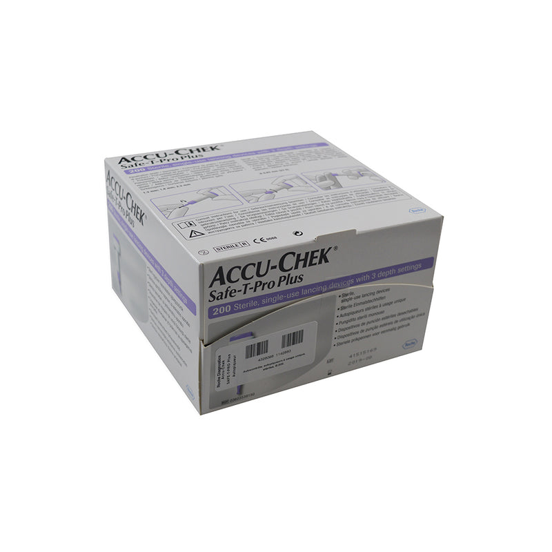 Accu-Chek Safe T Pro Plus Lancets (Pack 200)