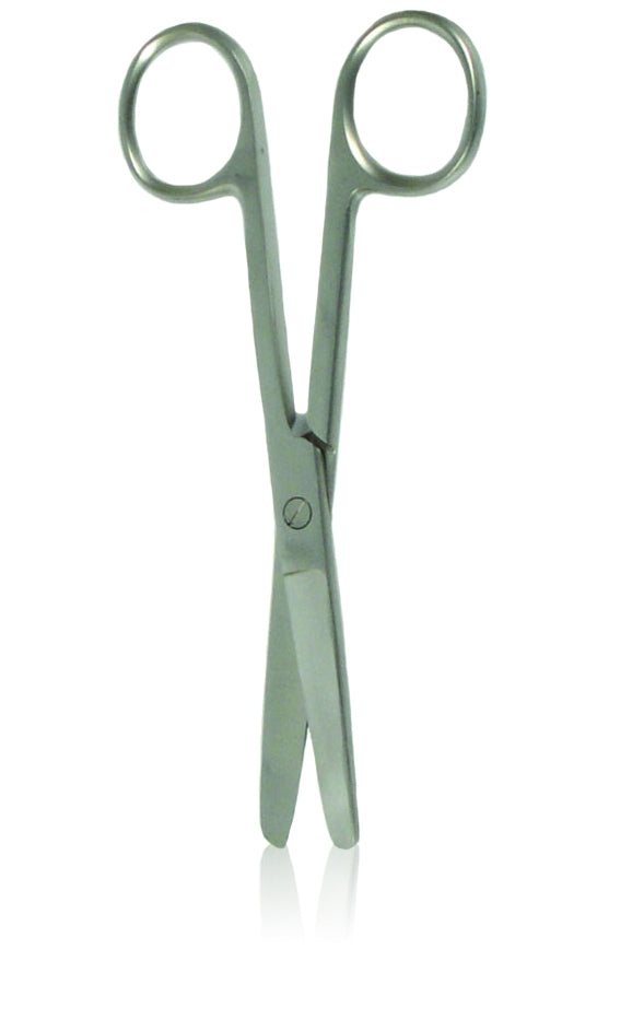 Dressing scissors for cutting bandages, for medical or first aid. use