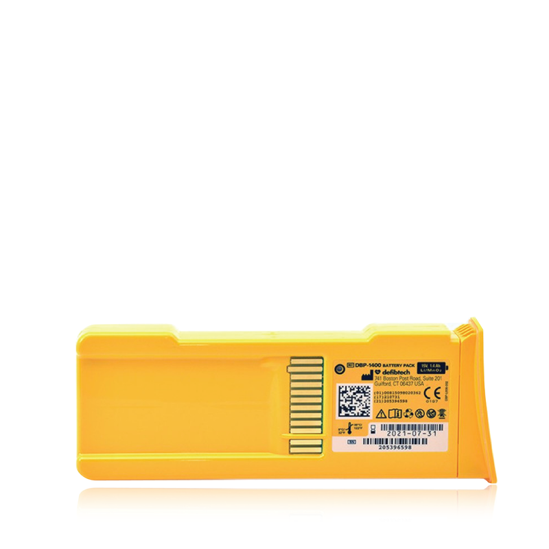 Made exclusively for the Defibtech Lifeline AED, this 5 year extra battery pack ensures that your defibrillator unit is always working correctly and is ready to help save the life of someone who has suffered a cardiac arrest at a moment’s notice. 