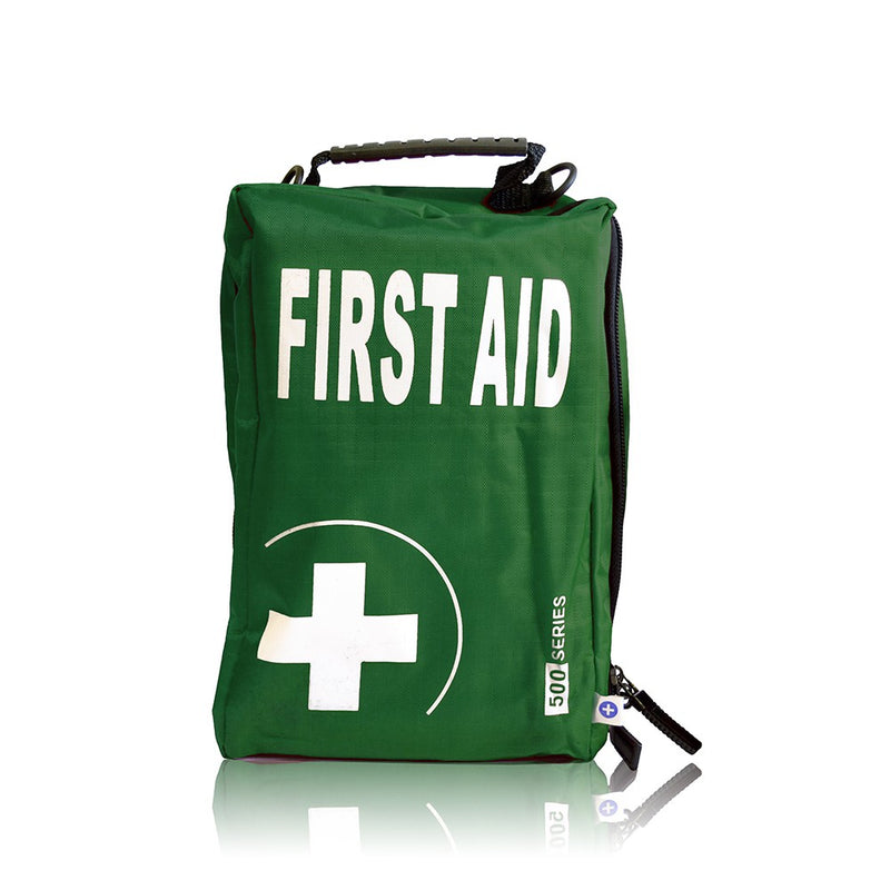 Complete Standard Green First Aid Grab Bag Kit