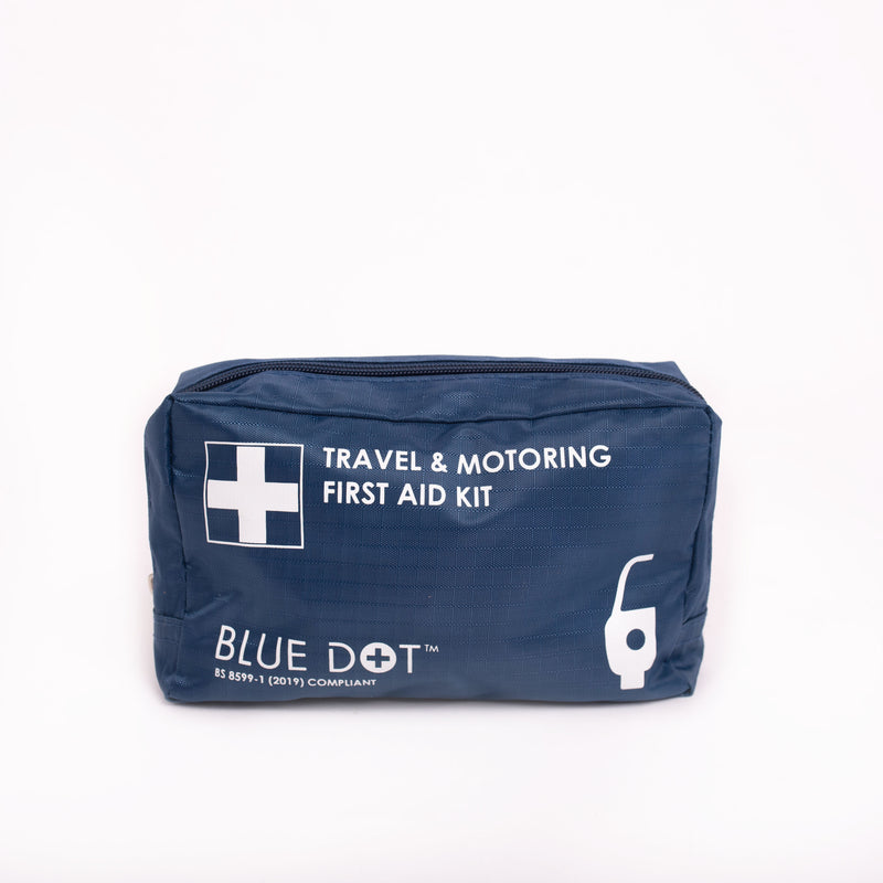 BS 8599-1 (2019) Travel Kit In Blue Printed Bag