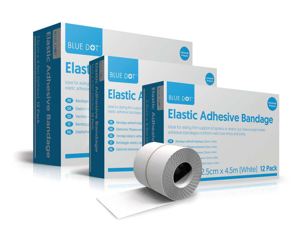 Elastic Adhesive Bandage, Support and Braces