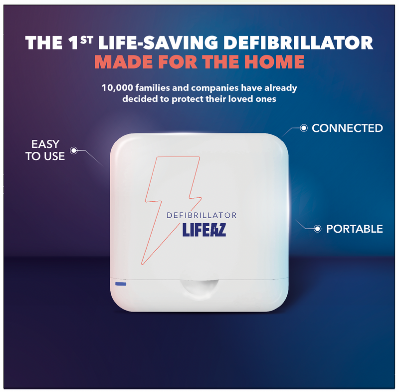Lifeaz AED Graphic home use