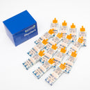 Box of individually wrapped plasters.