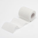 White toilet paper roll.