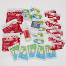 Burn treatment supplies.