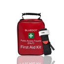 Blue Dot Public Access Trauma PAcT First Aid Kit in Red Bag