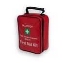Blue Dot Public Access Trauma PAcT First Aid Kit in Red Bag