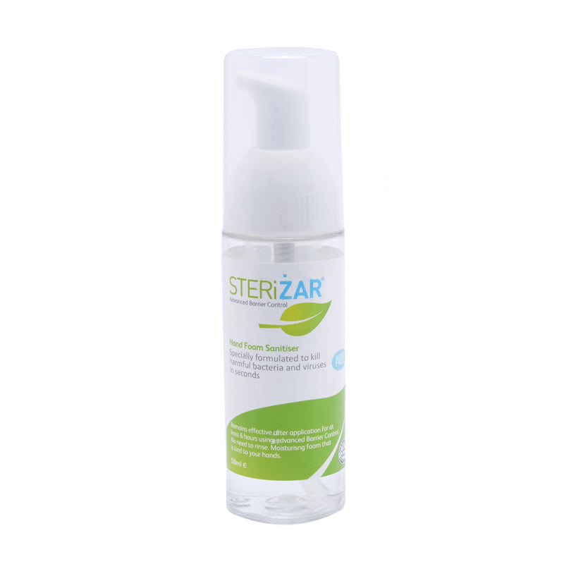 50ml SteriZar Foam Hand Sanitiser