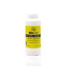 White bottle of BioSafe body spill granules.