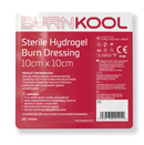 BurnKool sterile hydrogel burn dressing.