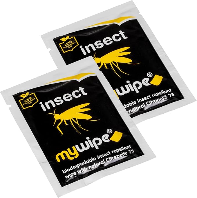 MyWipe Insect Repellent Wipes Single Sachet