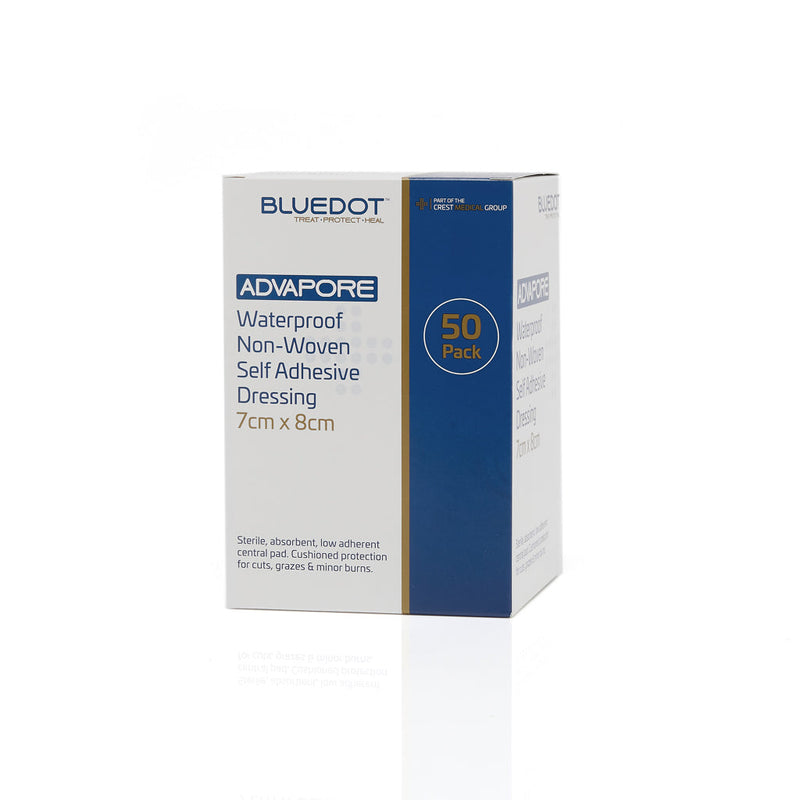 Advapore Non-Woven Fabric Adhesive Wound Dressing (Box 50)