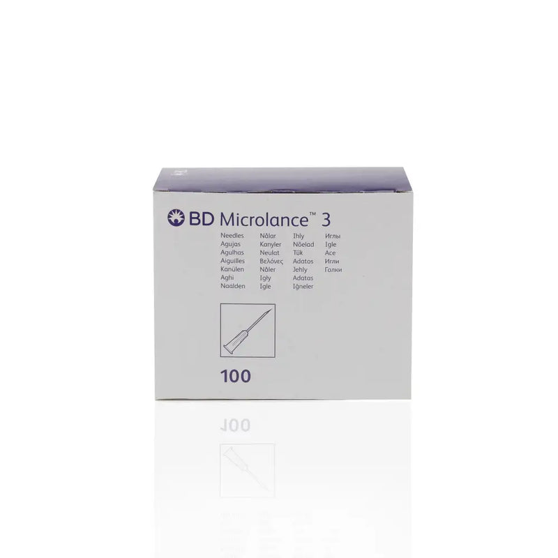 BD Microlance Blue Hypodermic Needles 23g x 1’’ (Box 100)