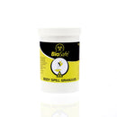 White container of BioSafe body spill granules.