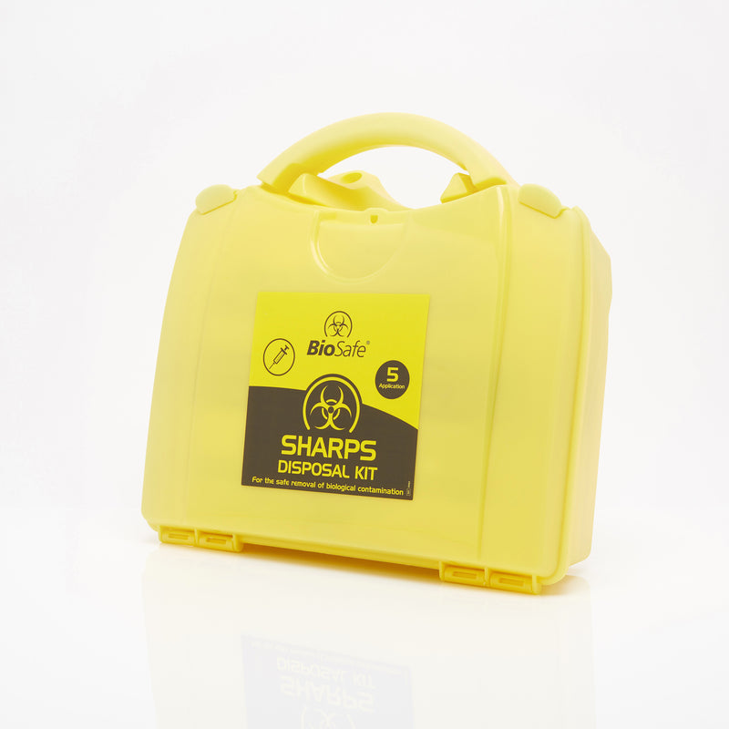 BioSafe Five Application Sharps Disposal Kit
