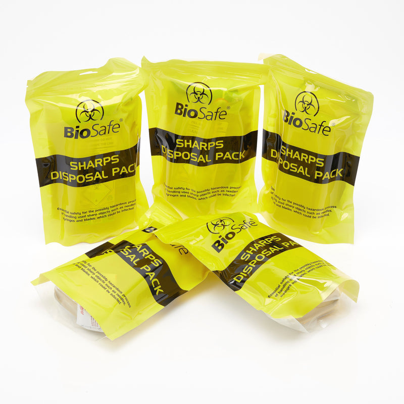 BioSafe Five Application Sharps Disposal Kit