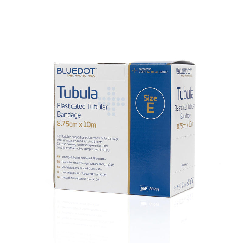 Blue Dot 8.75cm x 10m Size E Tubular Bandage