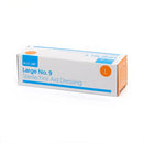 Sterile first aid dressing box.