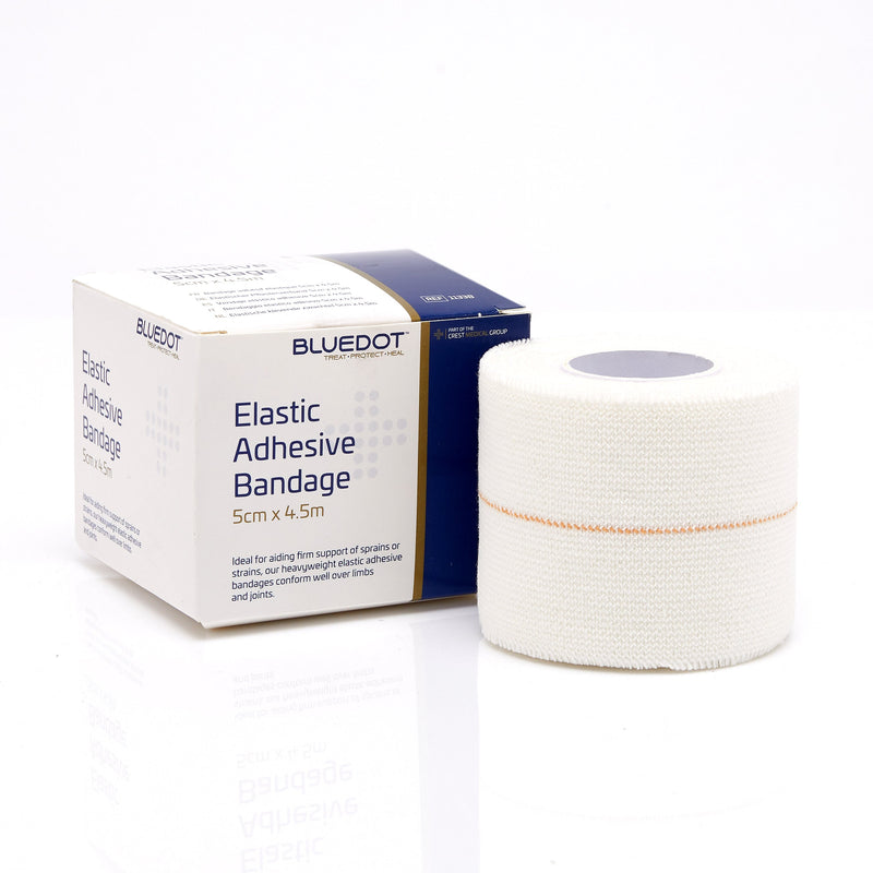 Blue Dot Boxed Elastic Adhesive Bandage
