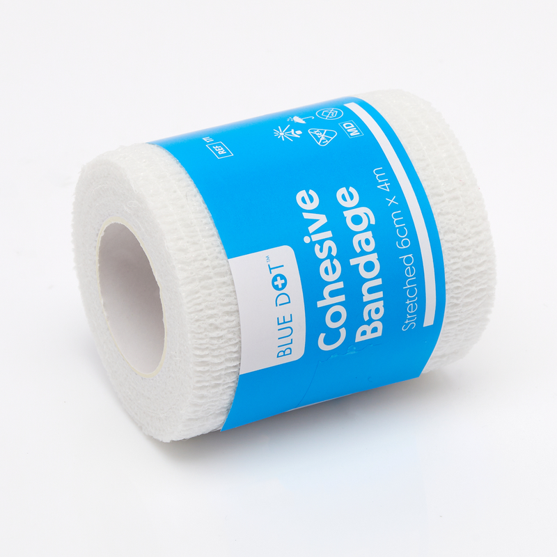 Blue Dot Cohesive Bandage