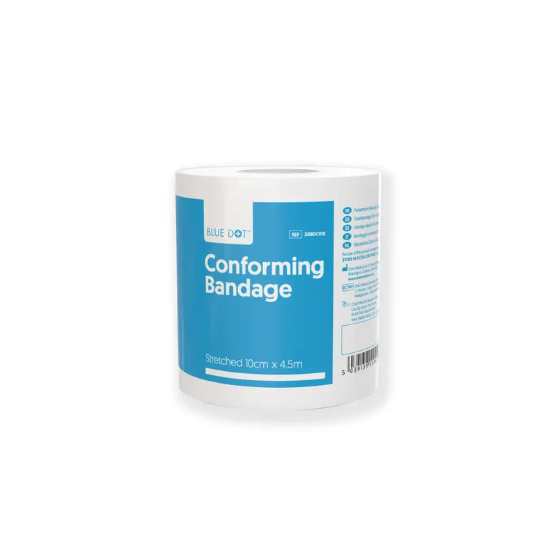 Blue Dot Conforming Bandage - 10cm x 4.5m