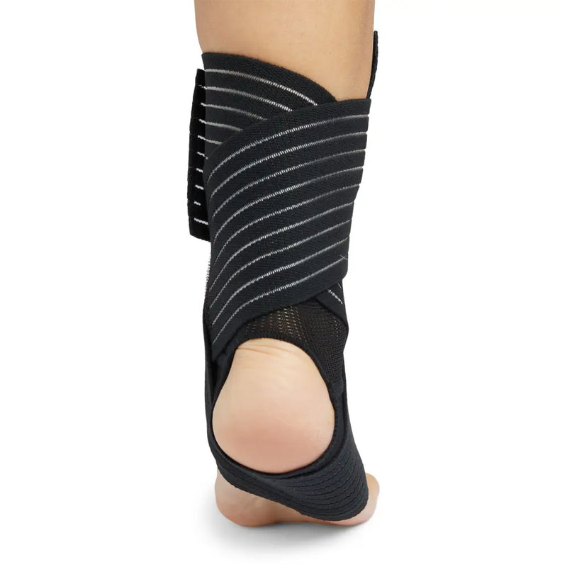 Blue Dot Elastic Wraparound Support Ankle Brace