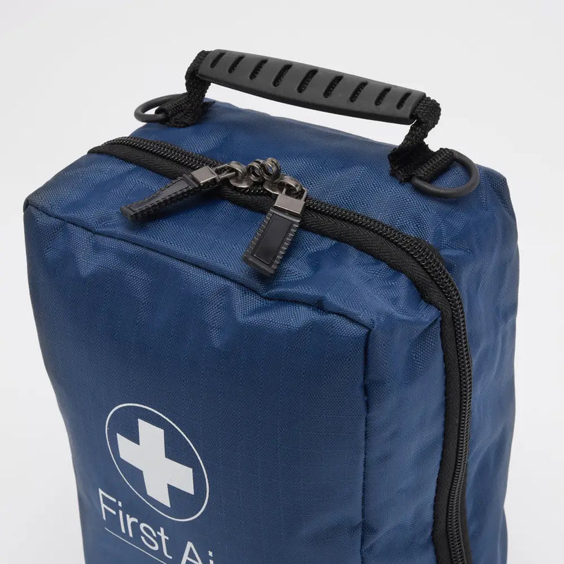 Blue Dot Essential Sports First Aid Kit in Blue Bag