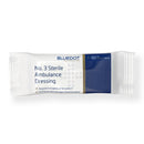 Blue Dot Flow Wrapped Sterile Ambulance Dressing - No3 - 280mm x 200mm
