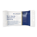 Blue Dot Flow Wrapped Sterile Ambulance Dressing - No4 - 320mm x 200mm