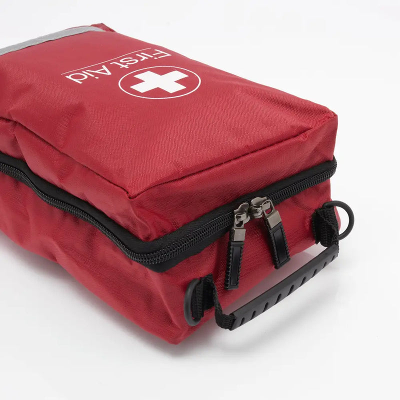 Blue Dot Large Motorist First Aid Kit in Red Bag