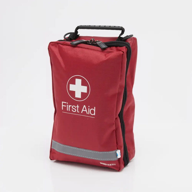 Blue Dot Large Motorist First Aid Kit in Red Bag