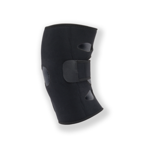 Blue Dot Neoprene Open Patella Knee Brace with Adjustable Compression Strap