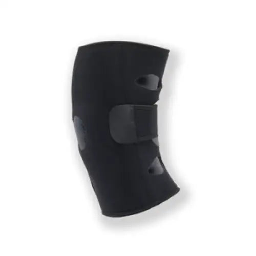 Blue Dot Neoprene Open Patella Knee Brace with Adjustable Compression Strap