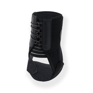 Blue Dot Padded and Plastic Inlay with Quick Strap Ankle Brace