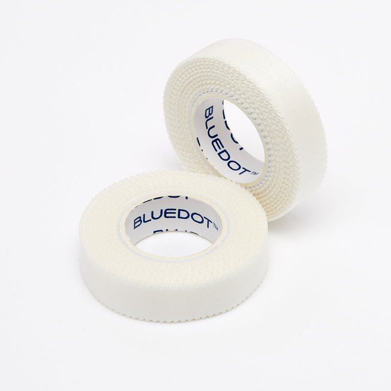 Blue Dot Silk Tape 1.25cm x 10m (Box 24)