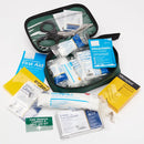 Blue Dot Small Vehicle First Aid Kit in Green Bag