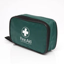 Blue Dot Small Vehicle First Aid Kit in Green Bag