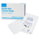 Blue Dot Sterile Skin Closure Strips 100mm x 12mm (Box 50 x 4)