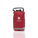 Blue Dot Travel and Outdoor First Aid Kit in Red Bag
