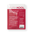 Burn dressing in packaging.