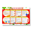 Burns First Aid Poster