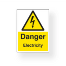 Danger Electricity Sign 20cm x 15cm