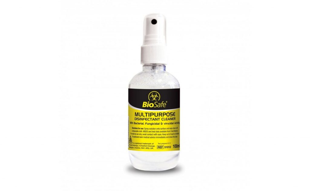 first aid disinfectant spray for ppe