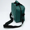 Empty Green Bag with Pouches