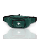 Empty Green First Aid Bum Bag