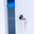 Empty Metal First Aid Cabinet 45cm x 35cm x 15cm